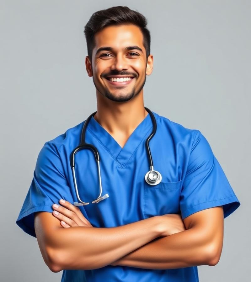 Médico verificado com CRM ativo